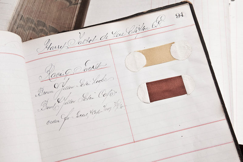 Henry Poole Savile Row Tailors Heritage Ledgers