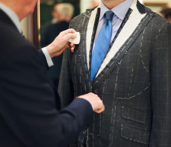 Henry Poole Tailors Savile Row Bespoke Process Step 5