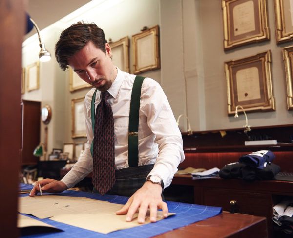 Henry Poole Tailors Savile Row Bespoke Tailoring The Team Charlie Button